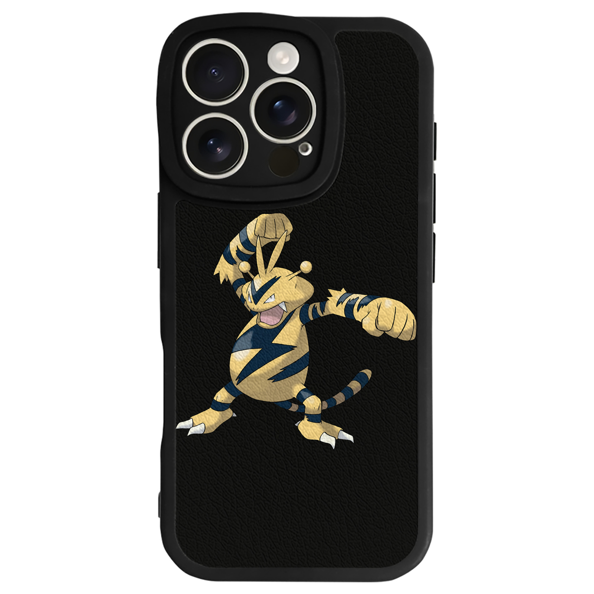（画像用） ポケットモンスター Pokémon 【iPhone 16シリーズ対応】シリコンスマホケース（レザー調） 材質：シリコン